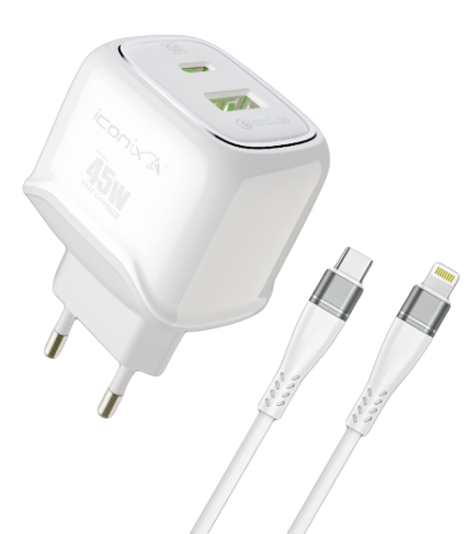 ICONIX IC-UC1038 CHARGEUR COMPLET ORIGINAL IPHONE 45W