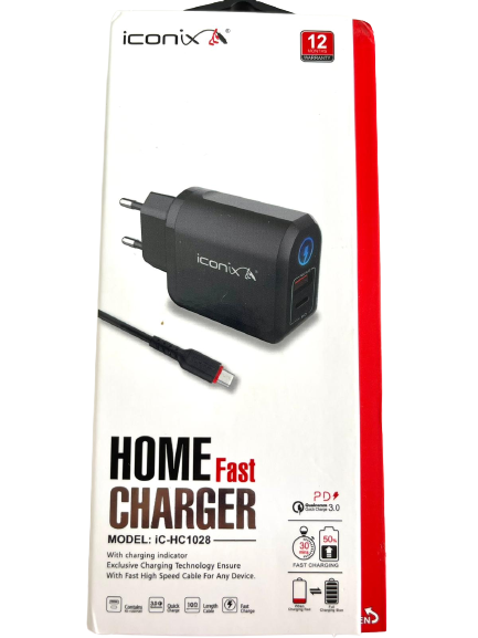 IConix Chargeur complet Samsung micro IC-HC1028